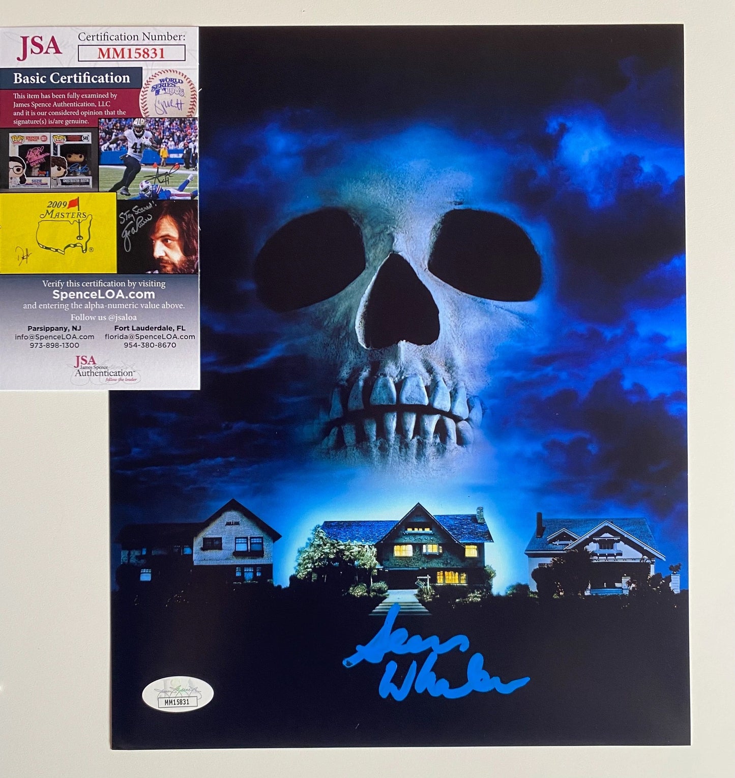 Sean Whalen - People under the stairs signed 8X10 JSA Authentication