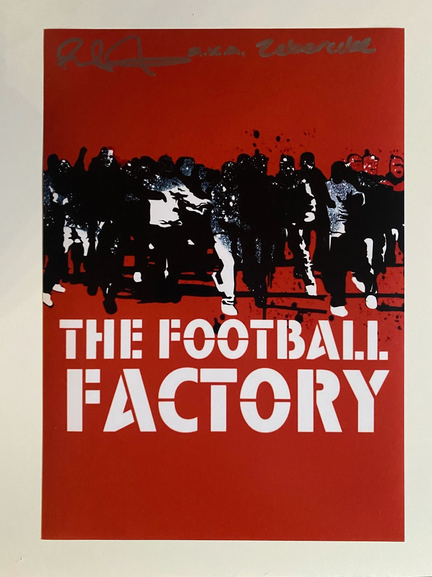 Roland Manookian - The Football Factory signed A4