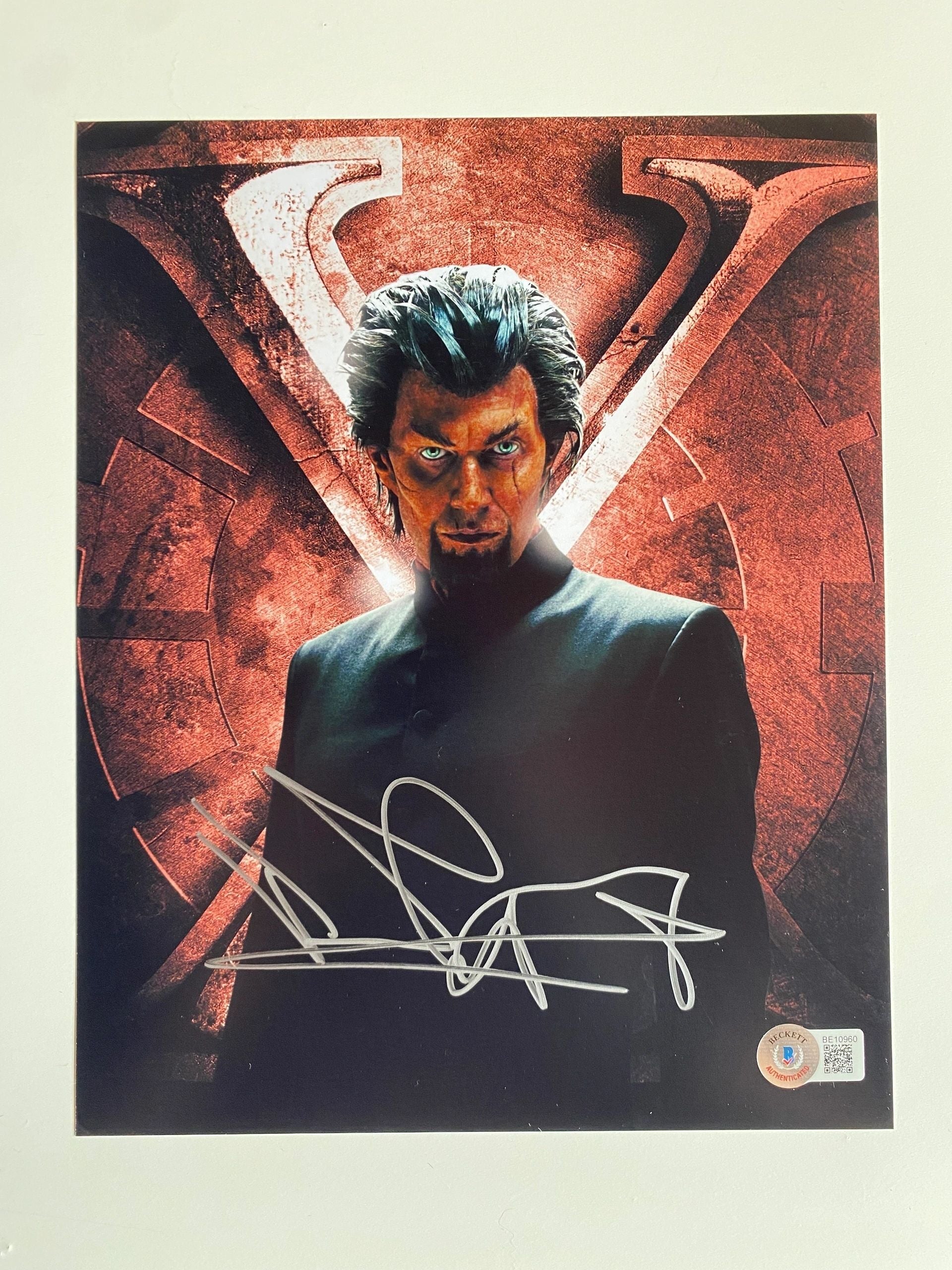 Jason Flemyng Signed X-Men 8x10 Photo Beckett Authenticated