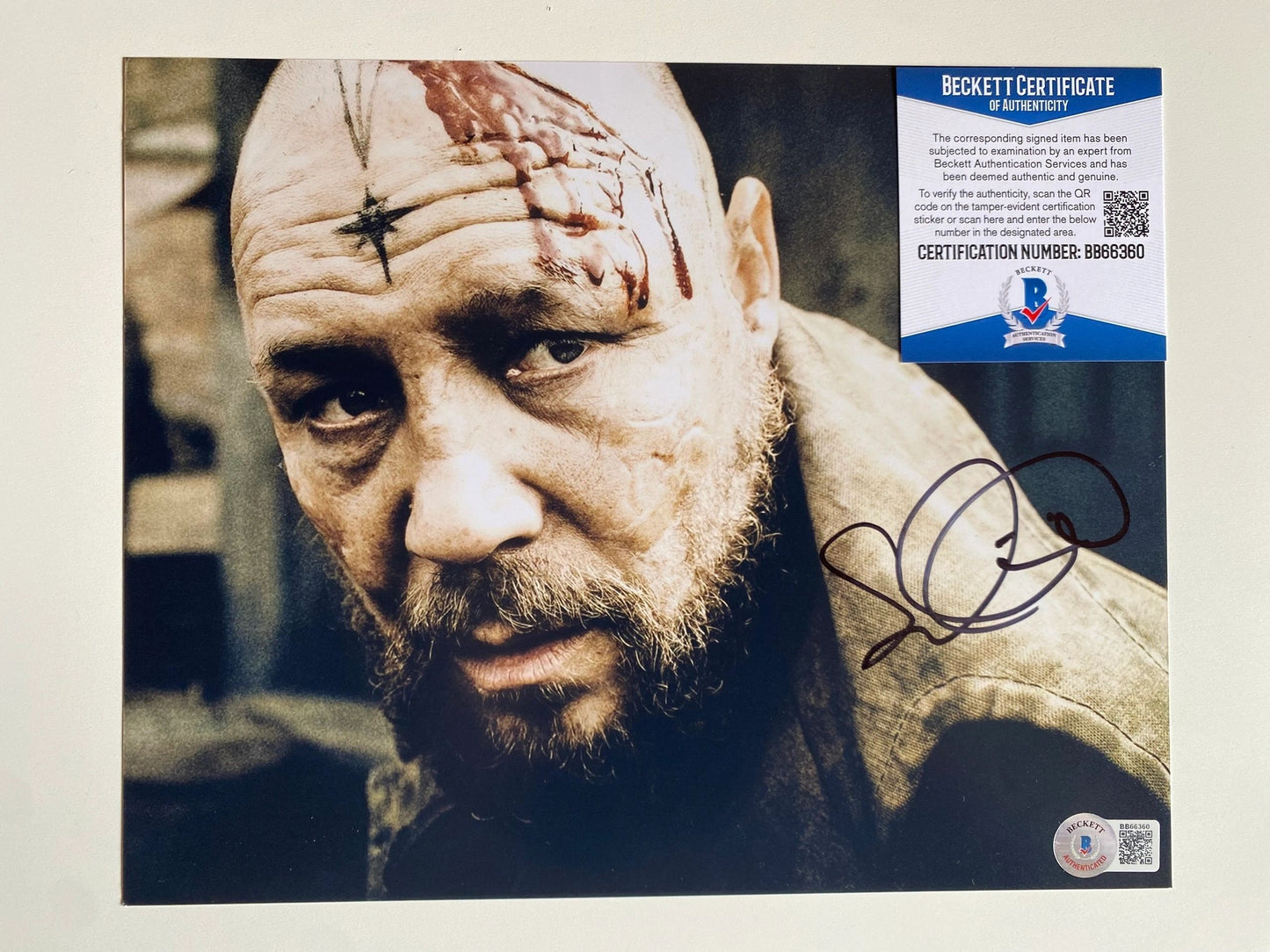 Stephen Graham - Taboo Signed 10x8 Beckett Authentication