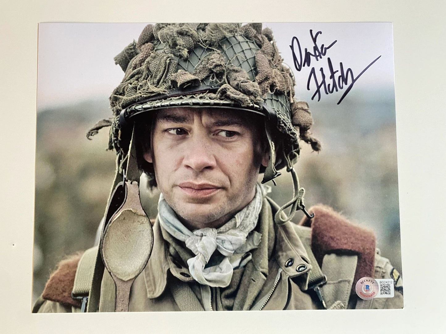 Dexter Fletcher - Band of Brothers signed 8x10 Beckett Authenticated