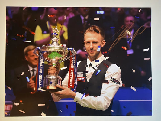 Judd Trump - Snooker Signed 16x12