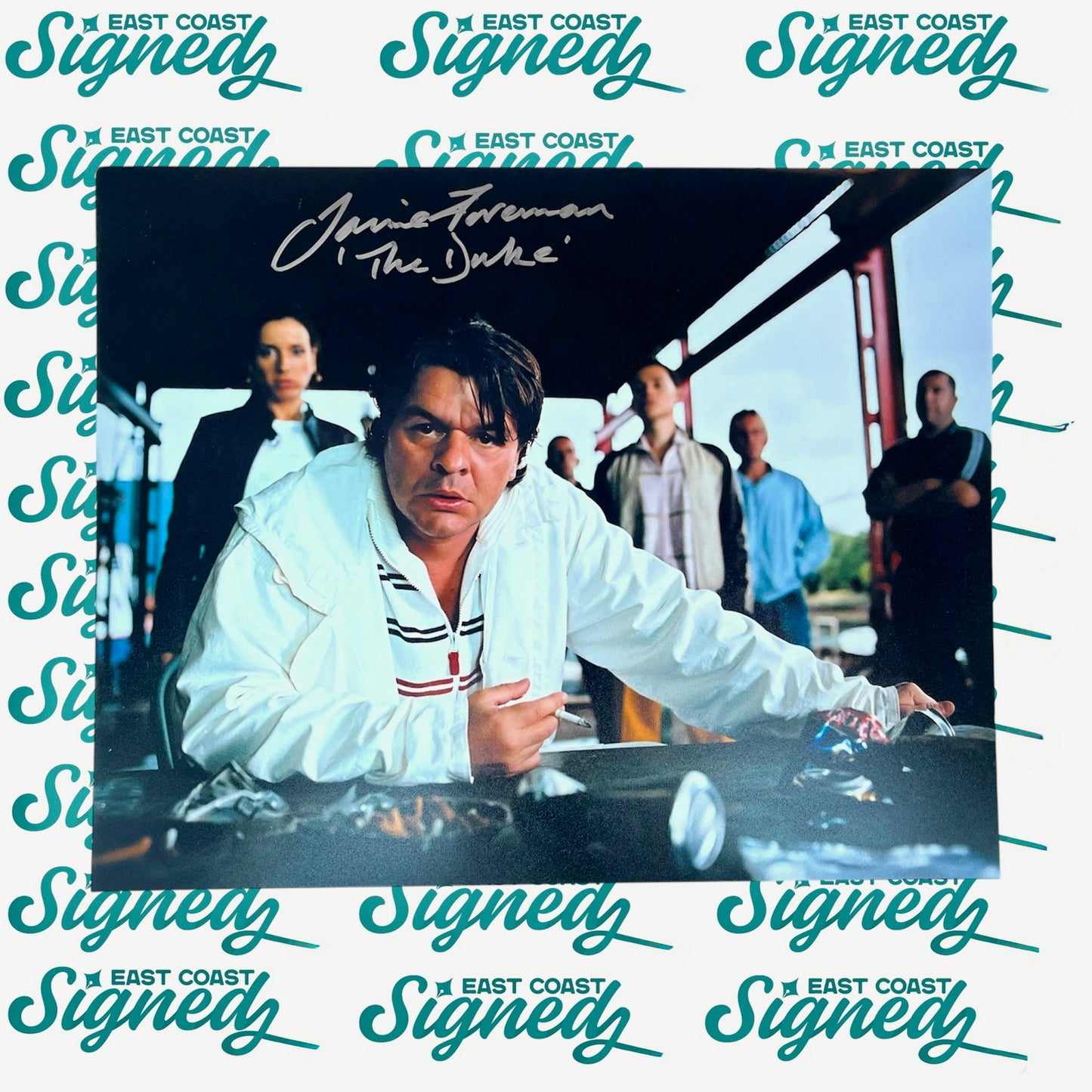 Jamie Foreman Signed 8x10 Layer Cake Photo