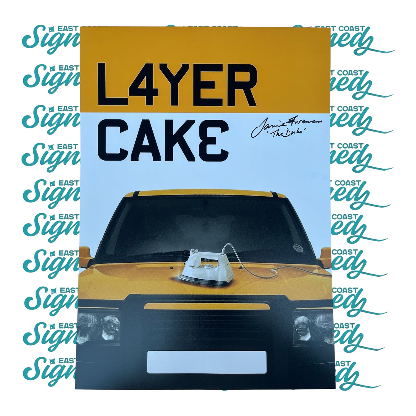 Jamie Foreman signed A3 Layer Cake Poster