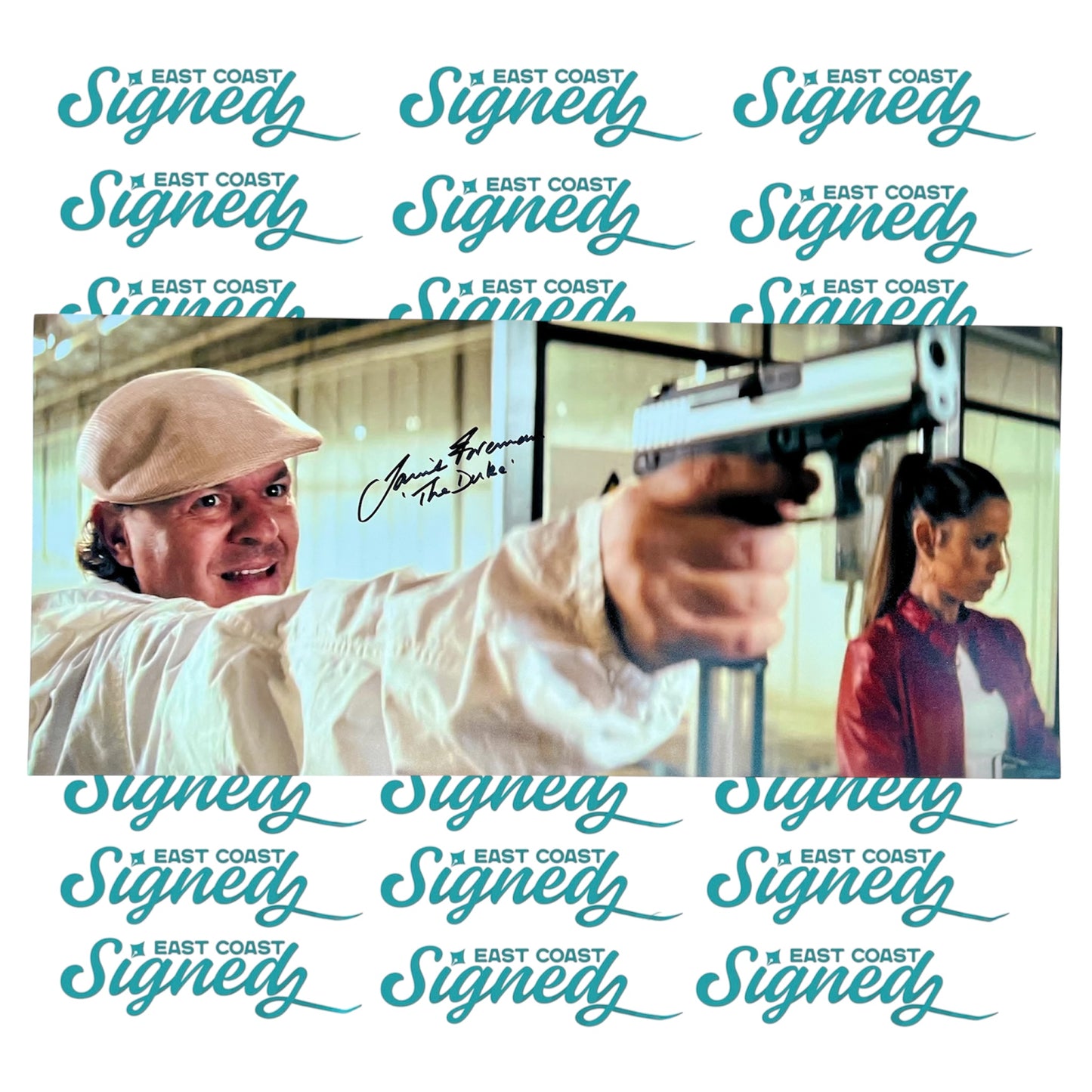 Jamie Foreman signed 18x8 Layer Cake Landscape Photo