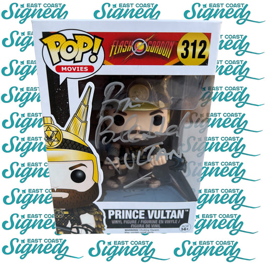 Brian blessed Signed Prince Vultan Flash Gordon Funko Pop #312