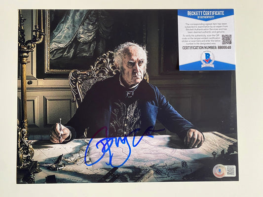 Jonathan Pryce - Taboo Signed 10X8 Beckett Authentication